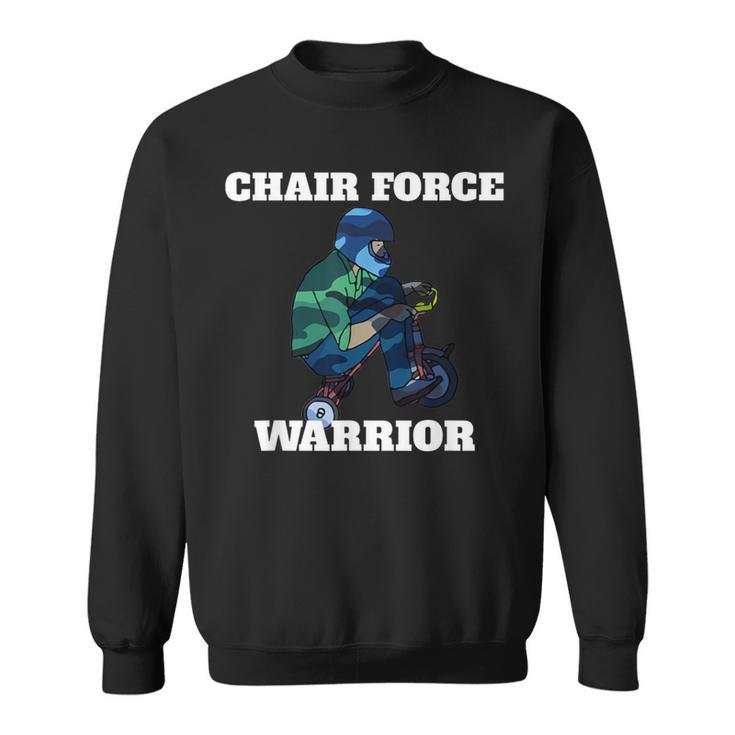 Parody Military Chair Force One Sweatshirt