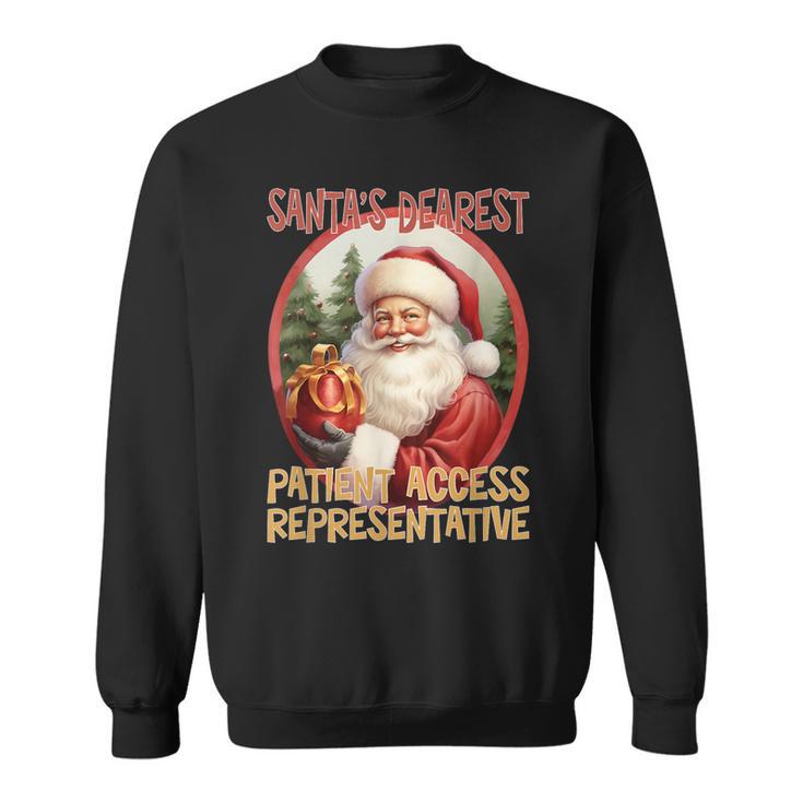 Patient Access Representative Christmas Holiday Love Xmas Sweatshirt