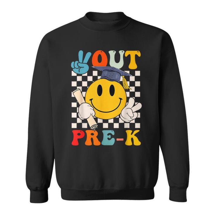 Peace Out Pre-K Student Graduation Pre-K Last Day Of School Sweatshirt