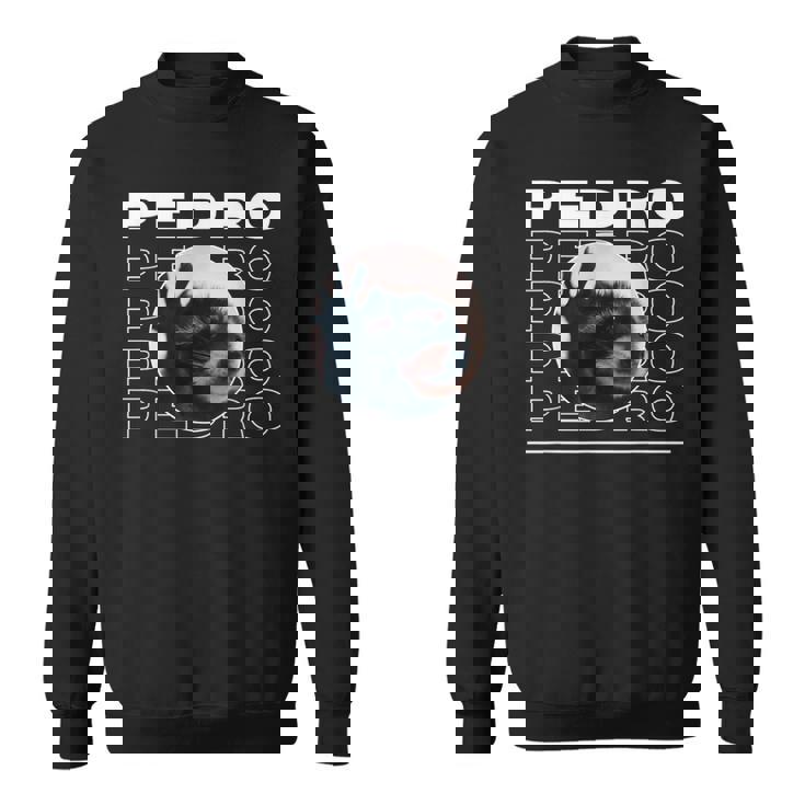 Pedro Raccoon Dancing Meme Sweatshirt