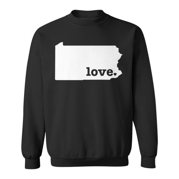 Pennsylvania Love Hometown State Pride Sweatshirt