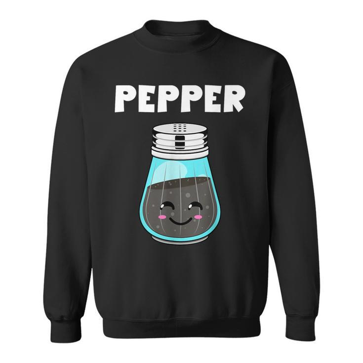 Pepper Costume Salt Pepper Matching Couple His Her Sweatshirt