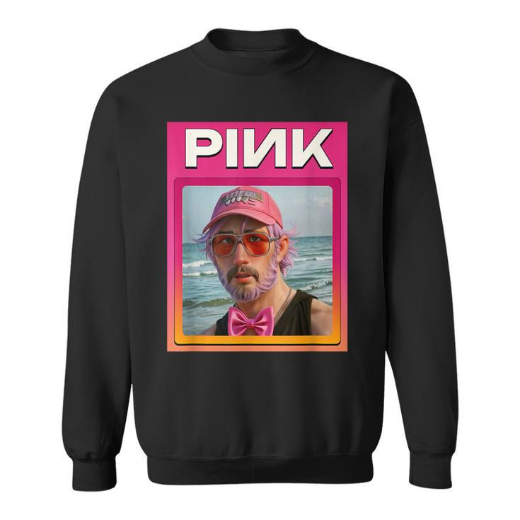 Pink-Krypto-Meme-Token Sweatshirt