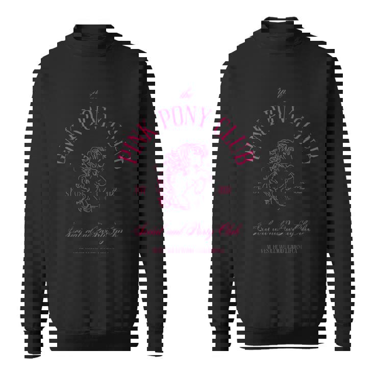 The Pink Pony Club Social And Party Club Sweatshirt