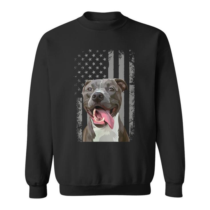 Pitbull Flag Pitbull Pit Bull Dog Sweatshirt