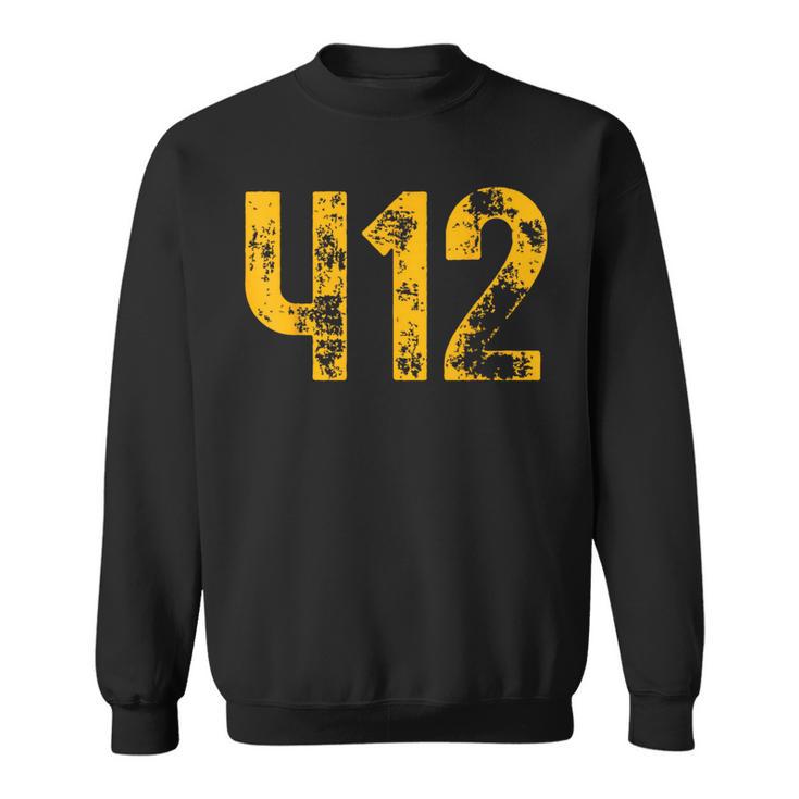 Pittsburgh Pennsylvania 412 Sl City Home Pride Sweatshirt