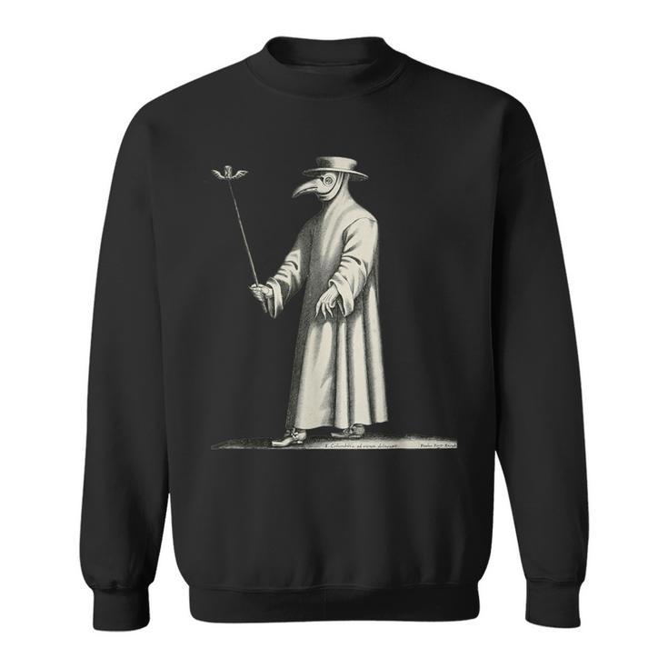 Plague Doctor Medieval Steampunk Vintage Horror Sweatshirt