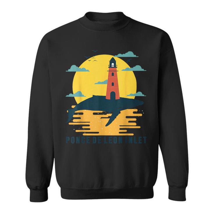 Ponce De Leon Inlet Light Florida Lighthouse Souvenir Sweatshirt