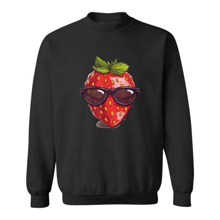 Pretty Strawberry Costume For Fruits Lovers Sweatshirt
