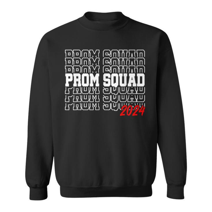 Prom Squad 2024 Prom Class Of 2024 Graduate Sweatshirt