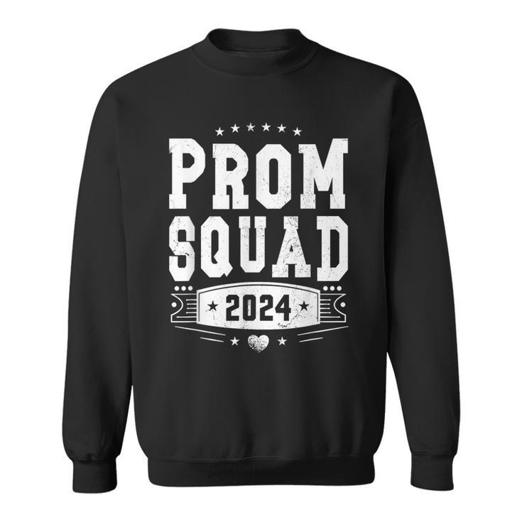 Prom Squad 2024 Graduate Prom Class Of 2024 Sweatshirt