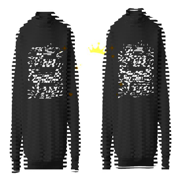 Prom Squad Senior 2024 Prom Graduation Matching Party Sweatshirt