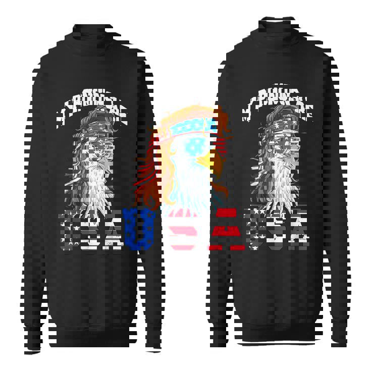 My Pronouns Are Usa Eagle American 4Th Of July Sweatshirt