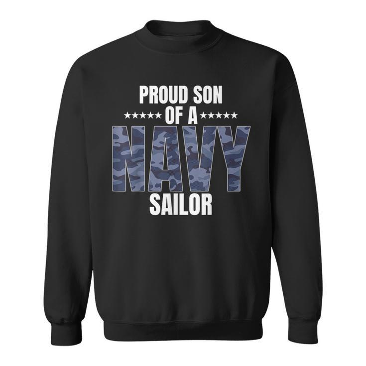 Proud Son Of A Navy Sailor Veteran Day Sweatshirt