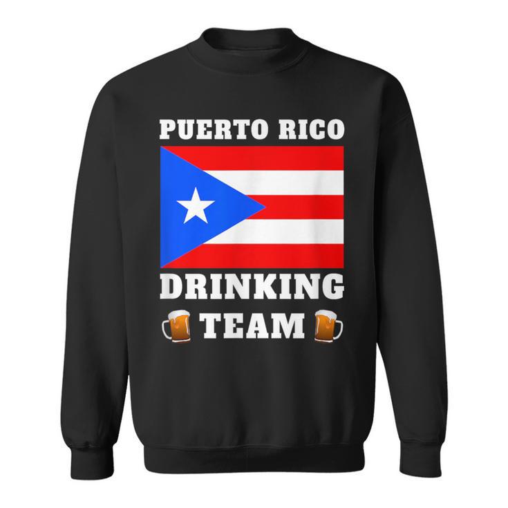 Puerto Rico Drinking Team Sweatshirt