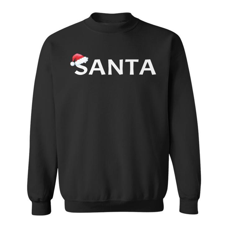 I Put Out For Santa Matching Couples Christmas Fun Idea Sweatshirt