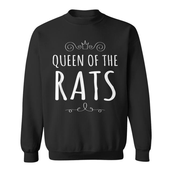 Queen Of The Rats Rat Lover Sweatshirt