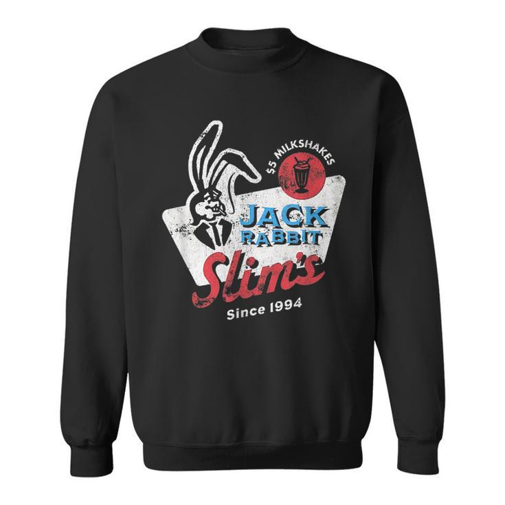Rabbit Jack Slim's Pulp Milkshake Restaurant Retro Vintage Sweatshirt