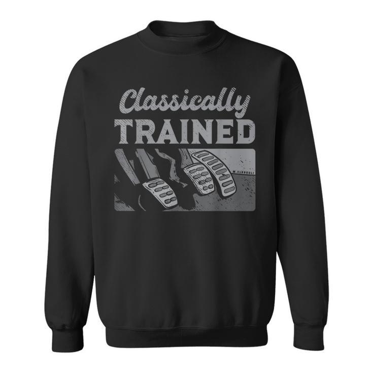 Racing Three Pedals Classically Trained Manual Transmission Sweatshirt