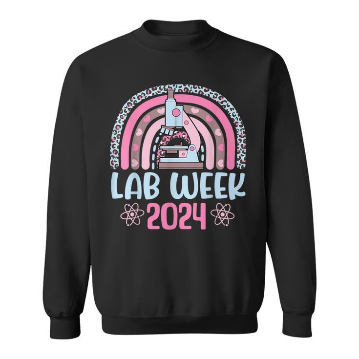 Rainbow Lab Week 2024 Laboratory Tech Technologist Sweatshirt