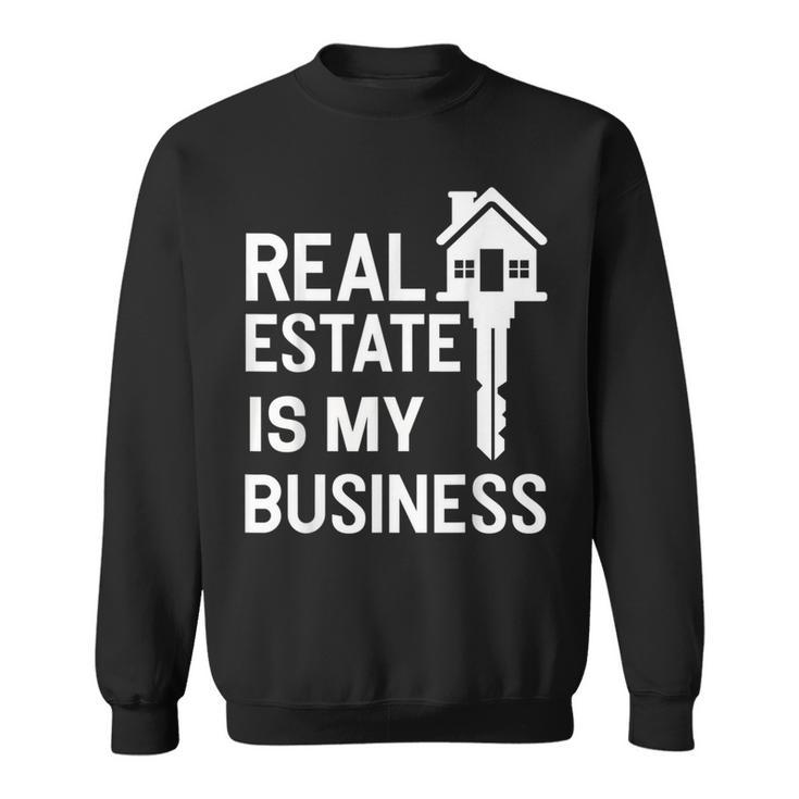 Real Estate Agent Realtor Female Realestate Broker Sweatshirt