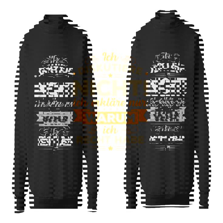 Recht Lustige Sprüche Männer Witzigen Sprüchen Herren Lustig Sweatshirt