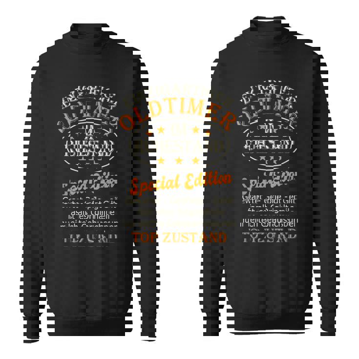 Rente Oldtimer Im Ruhestand Pensioner Sweatshirt