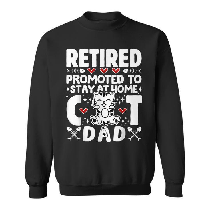 Retirement Plan Cats Owner Lovers Cat Dad Sweatshirt
