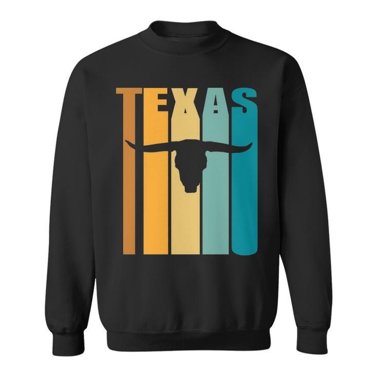 Retro 70S Vintage Texas Longhorn Sweatshirt