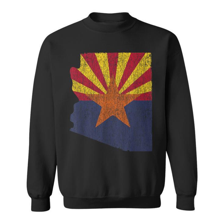 Retro Arizona Flag Az T Sweatshirt