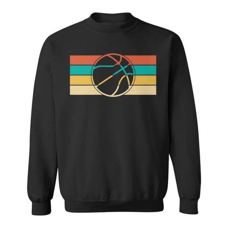 Retro Basketball Hoops Streetball Vintage Basketball Sweatshirt