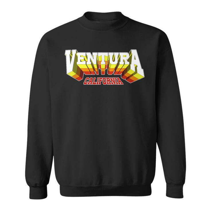 Retro Ventura City Ca California Sweatshirt