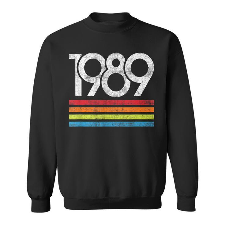 Retro Vintage 1989 33 Birthday Sweatshirt
