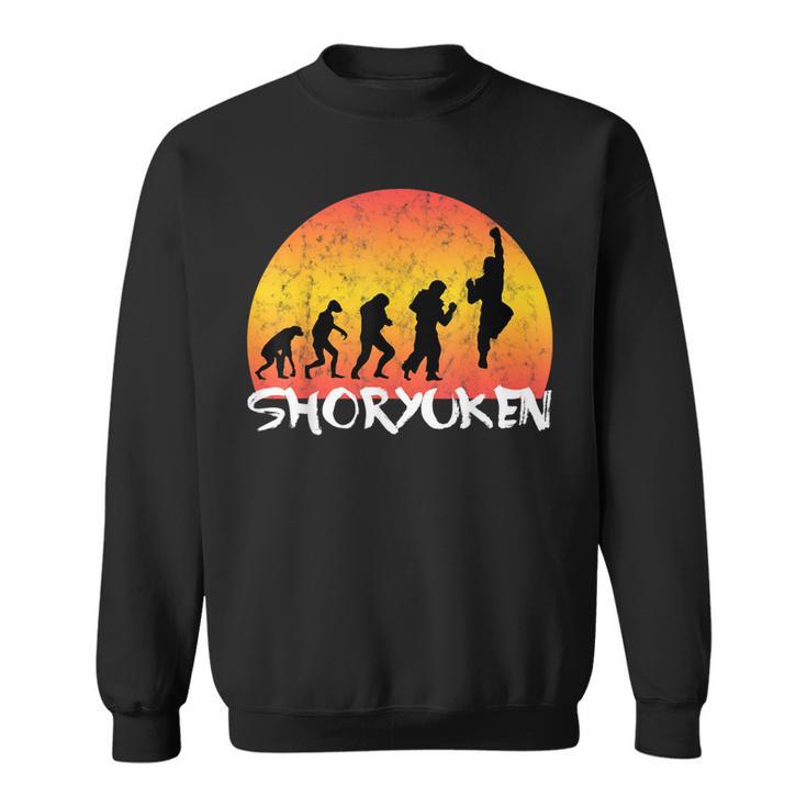 Retro Vintage Shoryuken Fighter Evolution Sweatshirt