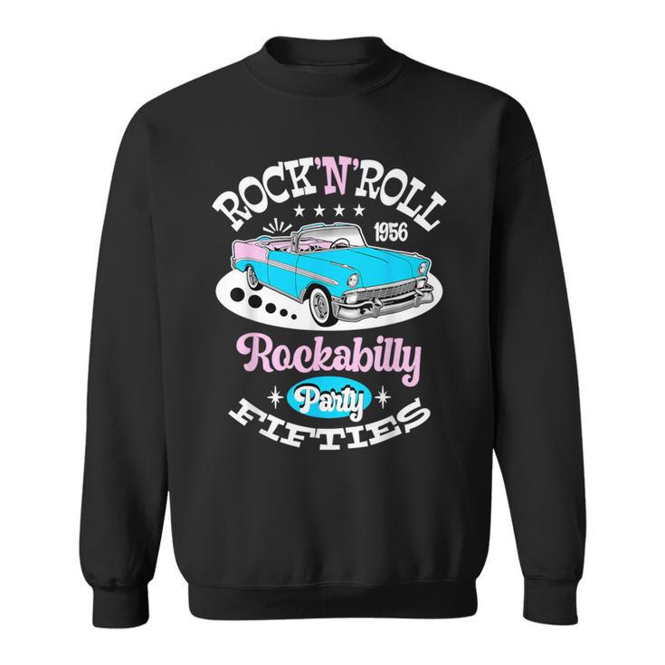 Rockabilly 50S Clothes Doo Wop Rock And Roll Vintage 1950S Sweatshirt