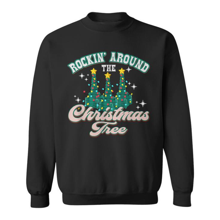 Rocking Around Christmas Tree Xmas Respiratory Therapist Sweatshirt