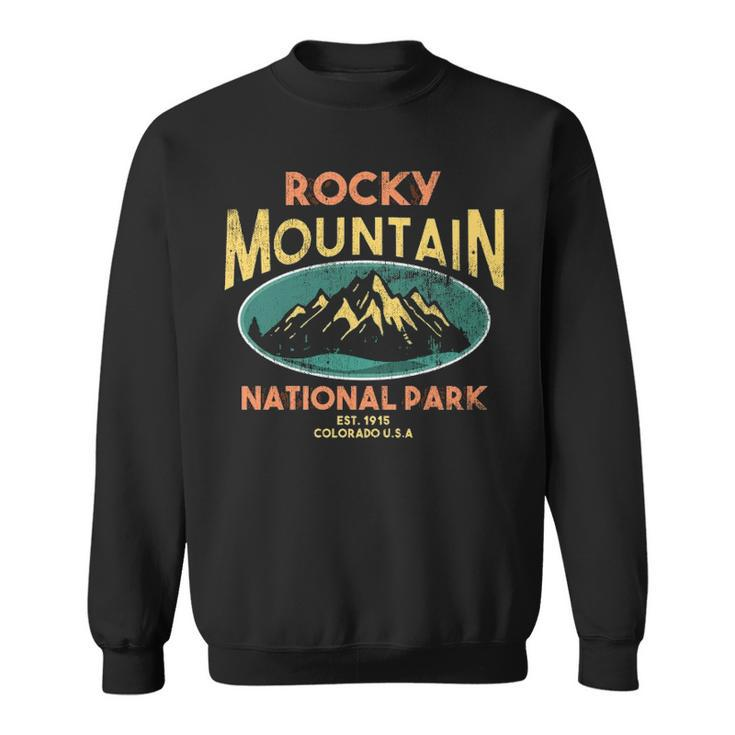 Rocky Mountain National Park Bear Hiking Sweatshirt