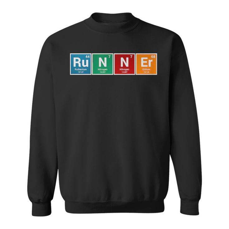 Runners Periodic Table Runner Sweatshirt