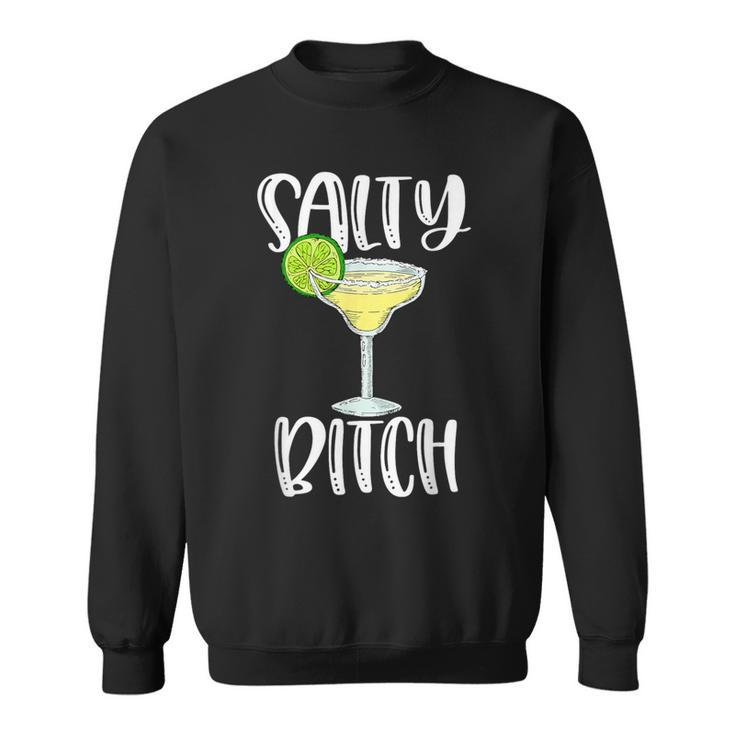 Salty Bitch Beach Word Play Summer Vacation Vacay Sweatshirt