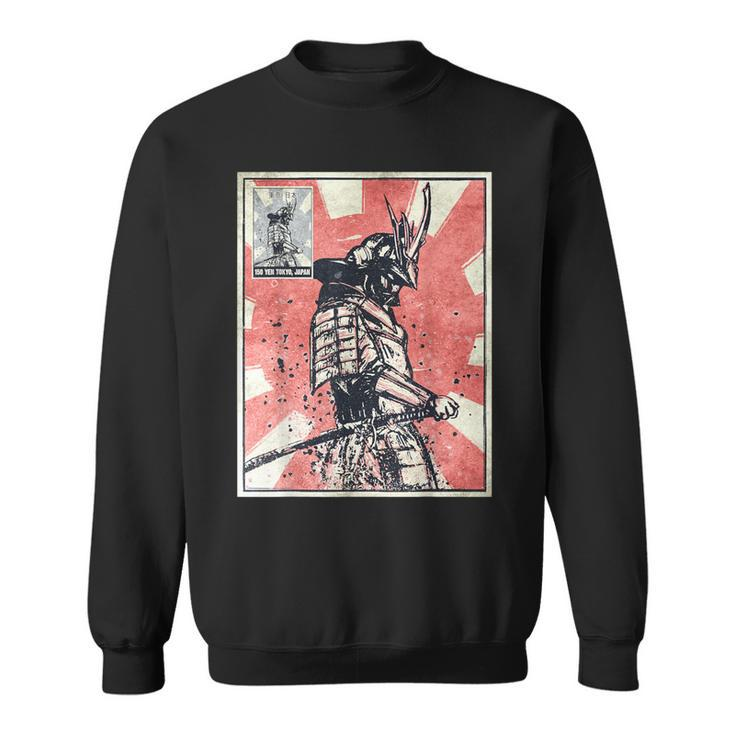 Samurai Warrior Bushido Vintage Retro Japanese Aesthetic Sweatshirt