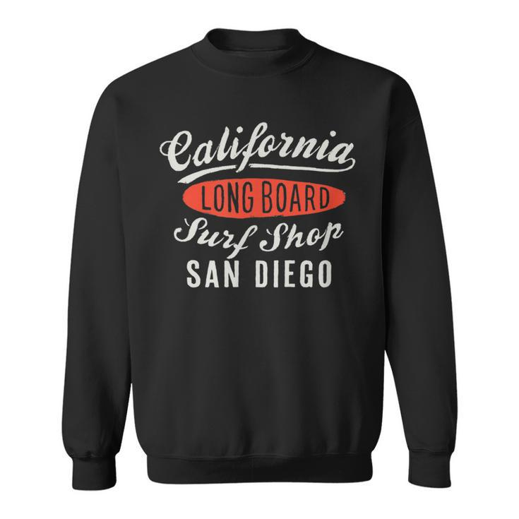 San Diego Surfing Vintage California Surf Sweatshirt