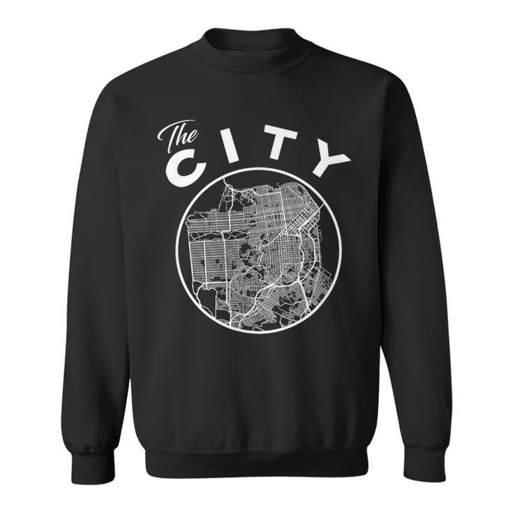 San Francisco The City Map Sweatshirt
