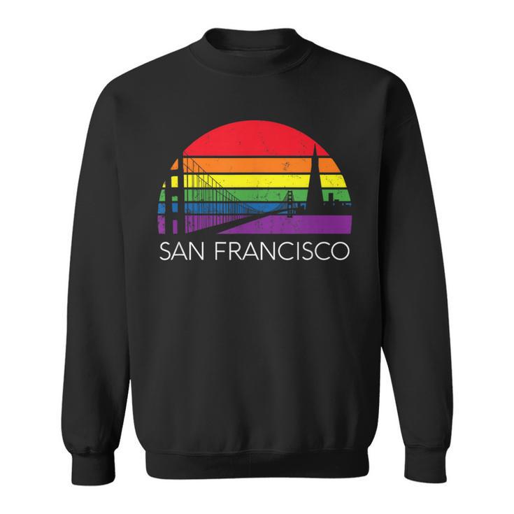 San Francisco Golden Gate Oakland Bay Area Town Tech Pride Sweatshirt