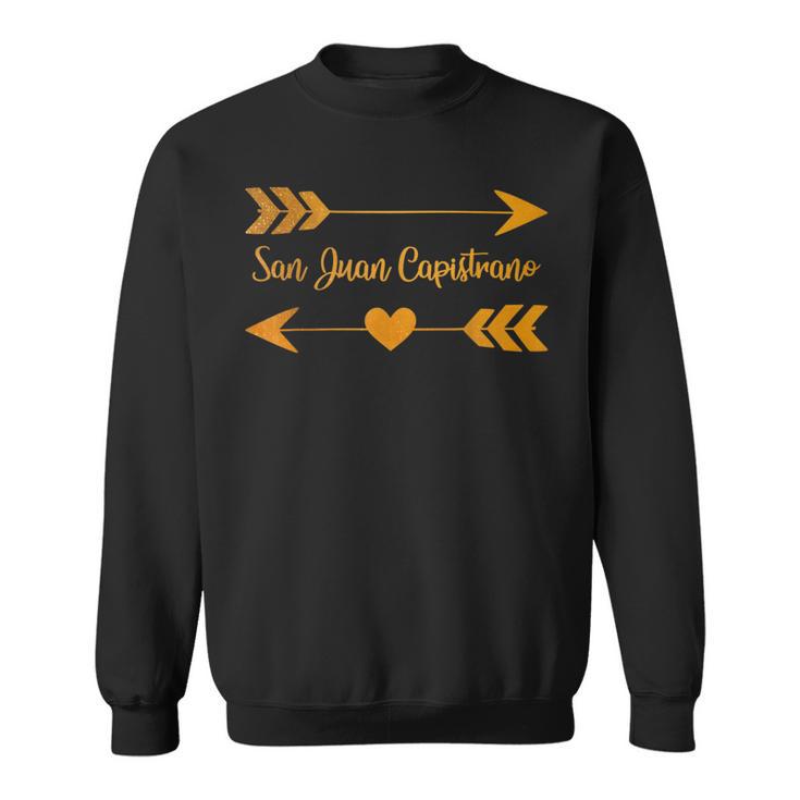 San Juan Capistrano Ca California City Home Roots Sweatshirt