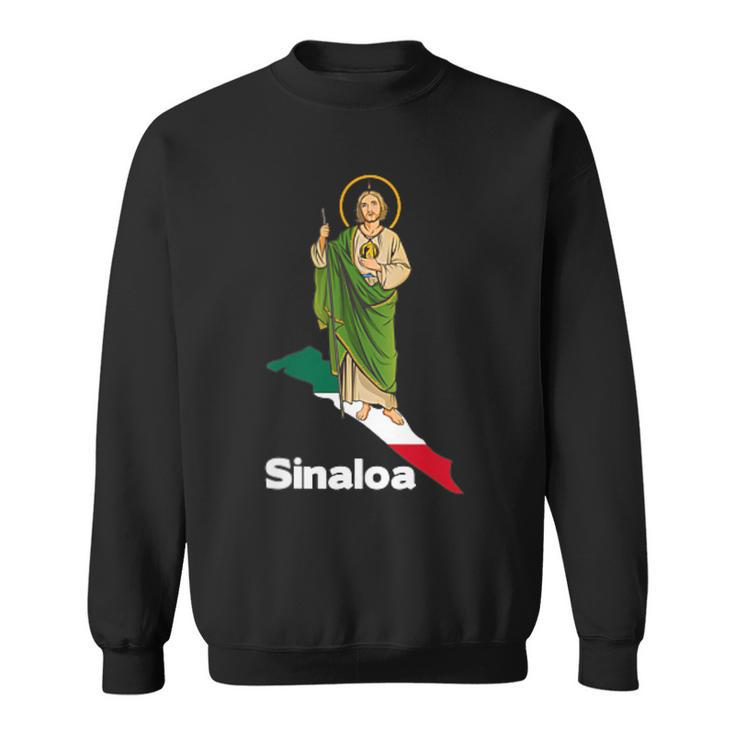 San Judas Tadeo Con Sinaloa México Sweatshirt