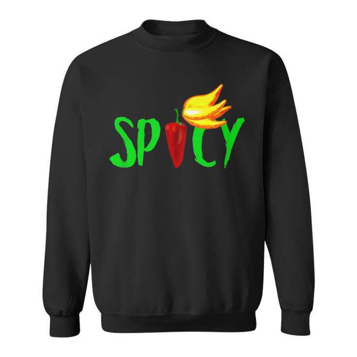 Sauce Lovers Hot Chilli Pepper Sweatshirt