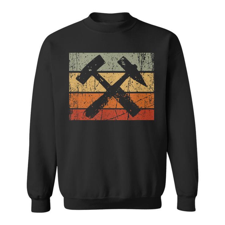 Schlägel Und Eisen Bergbau Geschenke Ruhrpott Erzgebirge Sweatshirt