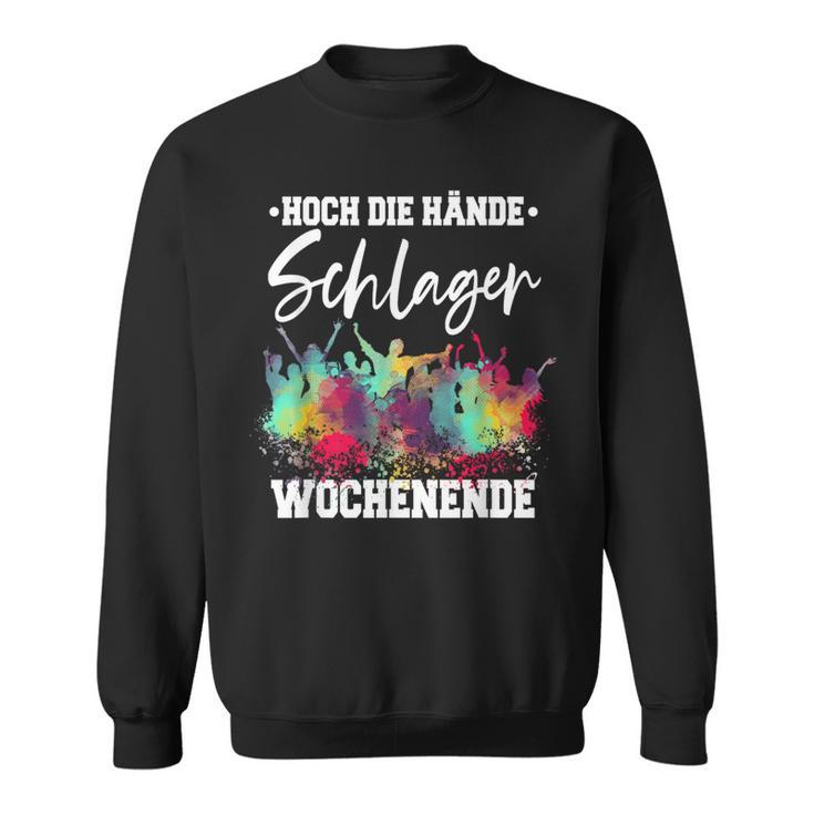 Schlagerparty Schlager Black S Sweatshirt