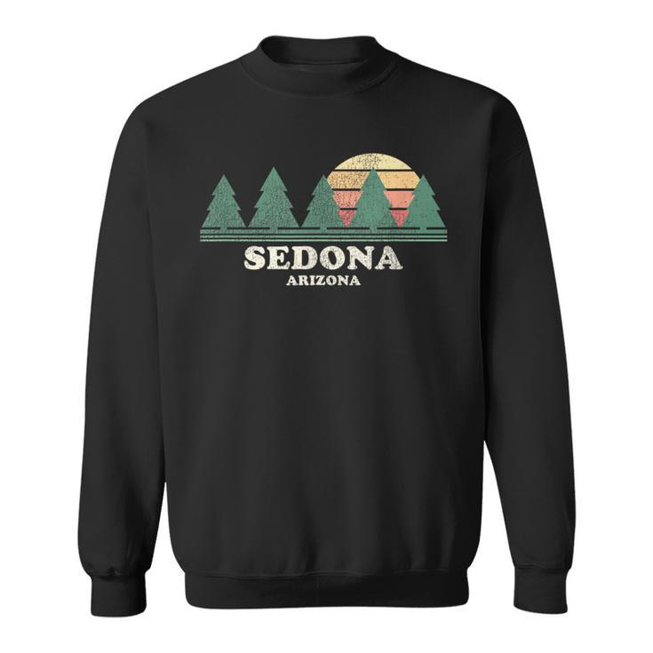 Sedona Az Vintage Throwback Retro 70S Sweatshirt