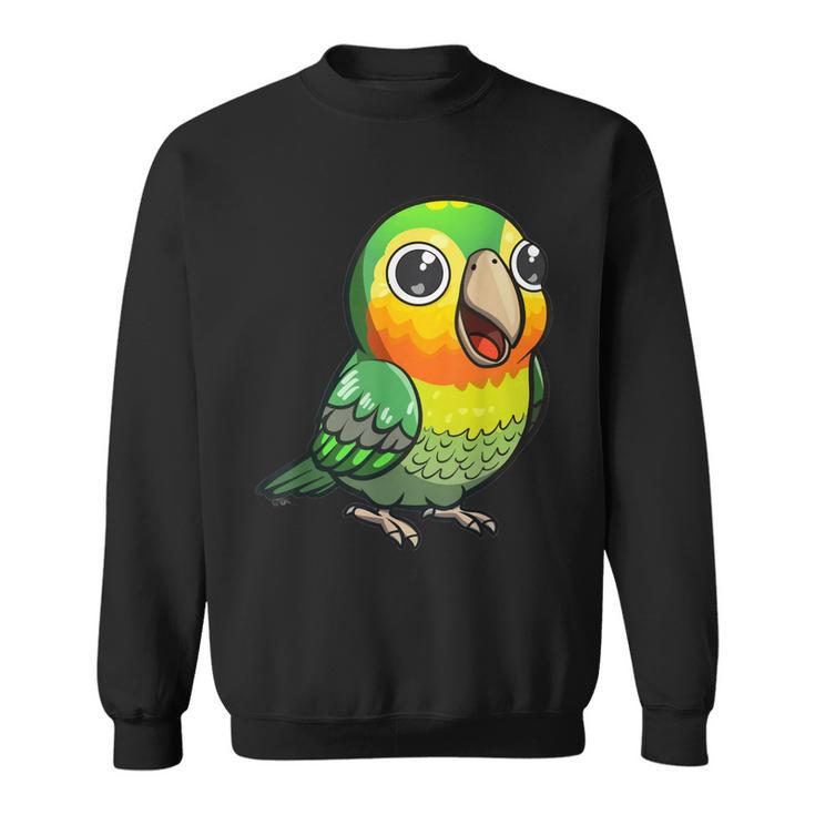 Senegal Parrot In Kawaii Style Sweatshirt